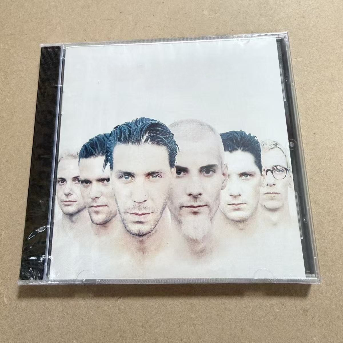 Audio Music Car - ซีดีเพลงสไตล์ร็อคอุตสาหกรรม, อัลบั้มธีมภาพบุคคลขาวดำ, แผ่นเสียงคุณภาพสูงสำหรับแฟนๆ วงร็อค, ใช้ได้ทั้งที่บ้านและในรถยนต์