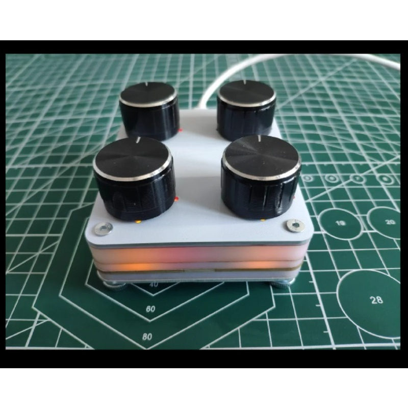 Audio Music Effect - คอนโทรลเลอร์มิกเซอร์ MIDI พร้อมเอฟเฟกต์เสียง คอนโทรลเลอร์ DAW สำหรับ