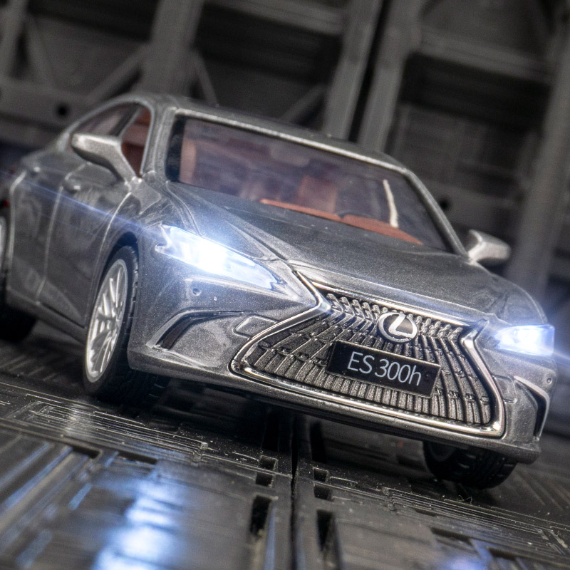Audio Music Car - โมเดลรถ Lexus ES300h อัลลอยด์จำลองขนาด 1:35 ประตูเปิดได้ทั้งสองด้าน