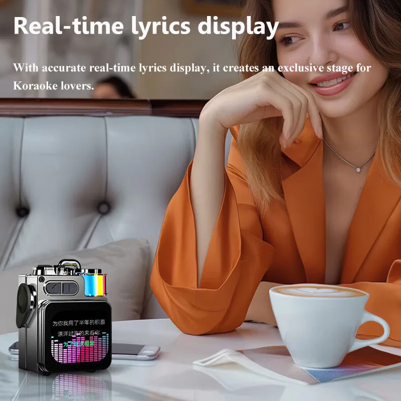 ลําโพงบลูทูธสมาร์ทหน้าจอสัมผัส - Audio Music Player App บทวิจารณ์และราคา