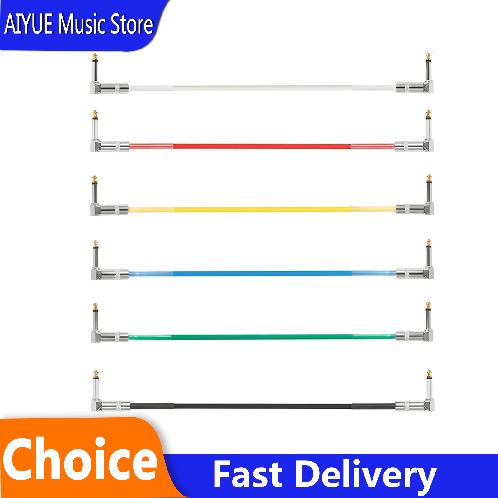 สายเคเบิลเอฟเฟกต์ หัวโลหะขนาด  - Audio Music Effect บทวิจารณ์และราคา