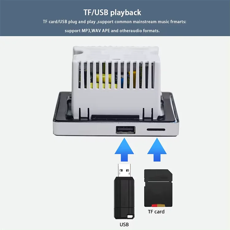บ้านบลูทูธเครื่องขยายเสียงเพลง - Audio Music In Background บทวิจารณ์และราคา