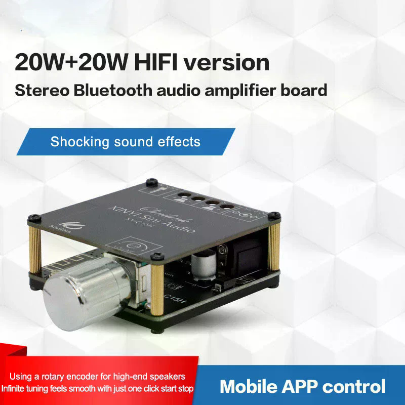 เครื่องขยายเสียงบลูทูธ 5.0 กำล - Audio Music Player App บทวิจารณ์และราคา