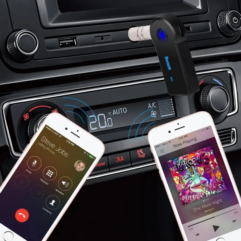 บลูทูธ 4.2 บลูทูธ 4.2 อะแดปเตอ - Audio Music Car บทวิจารณ์และราคา