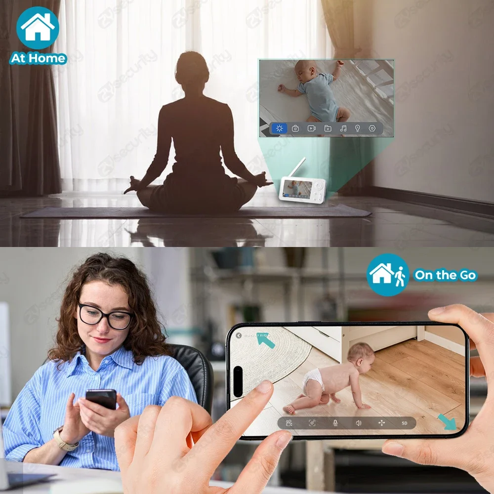 WiFi Baby Monitor พร้อม App Co - Audio Music Google บทวิจารณ์และราคา