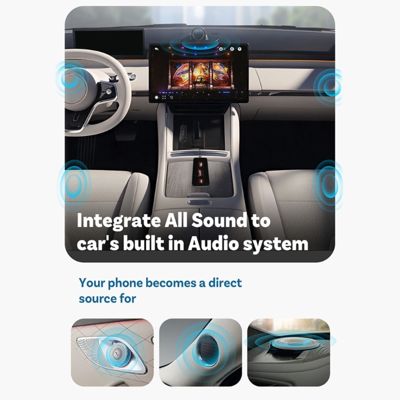 720P 1080P Vehicle Link Compon - Audio Music Player App บทวิจารณ์และราคา