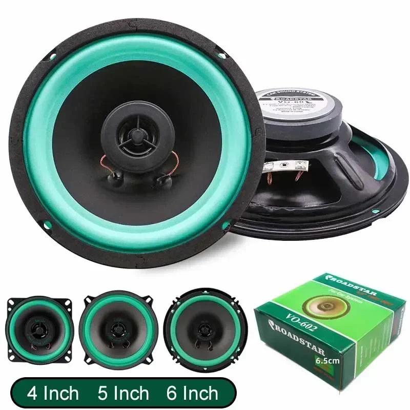 4/5/6.5 นิ้วลำโพงโคแอกเชียลในร - Audio Music Car บทวิจารณ์และราคา