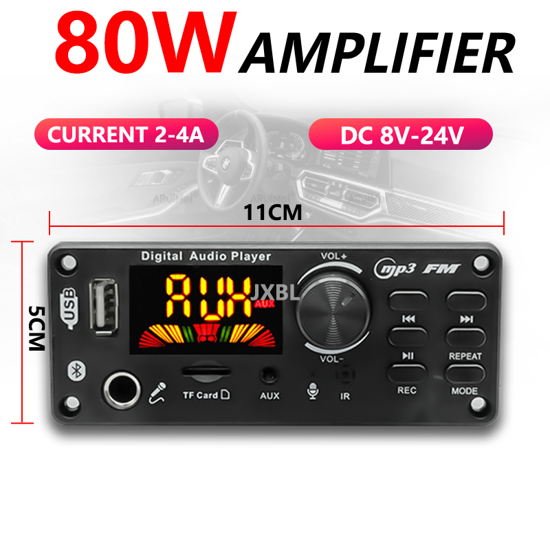 บอร์ดถอดรหัส MP3 บลูทูธ 5.0 กำ - Audio Music Car บทวิจารณ์และราคา