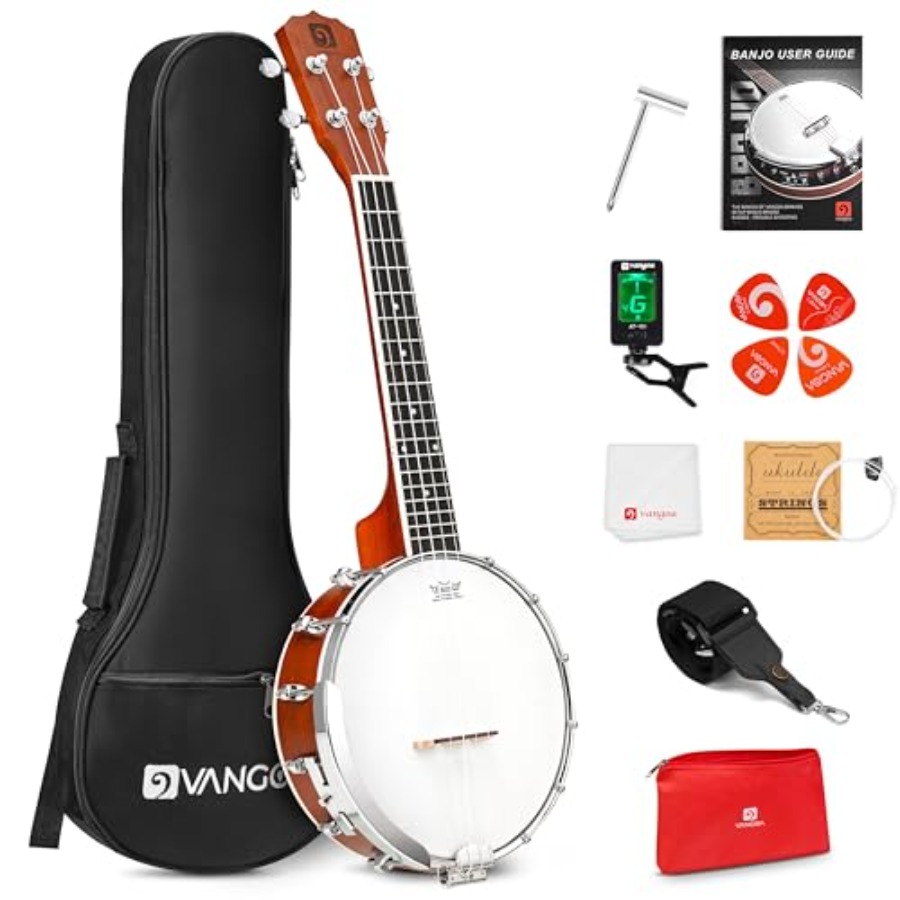 แบนโจเลเล 23 นิ้ว พร้อมหัว REM - Ukulele Beginner Kit บทวิจารณ์และราคา