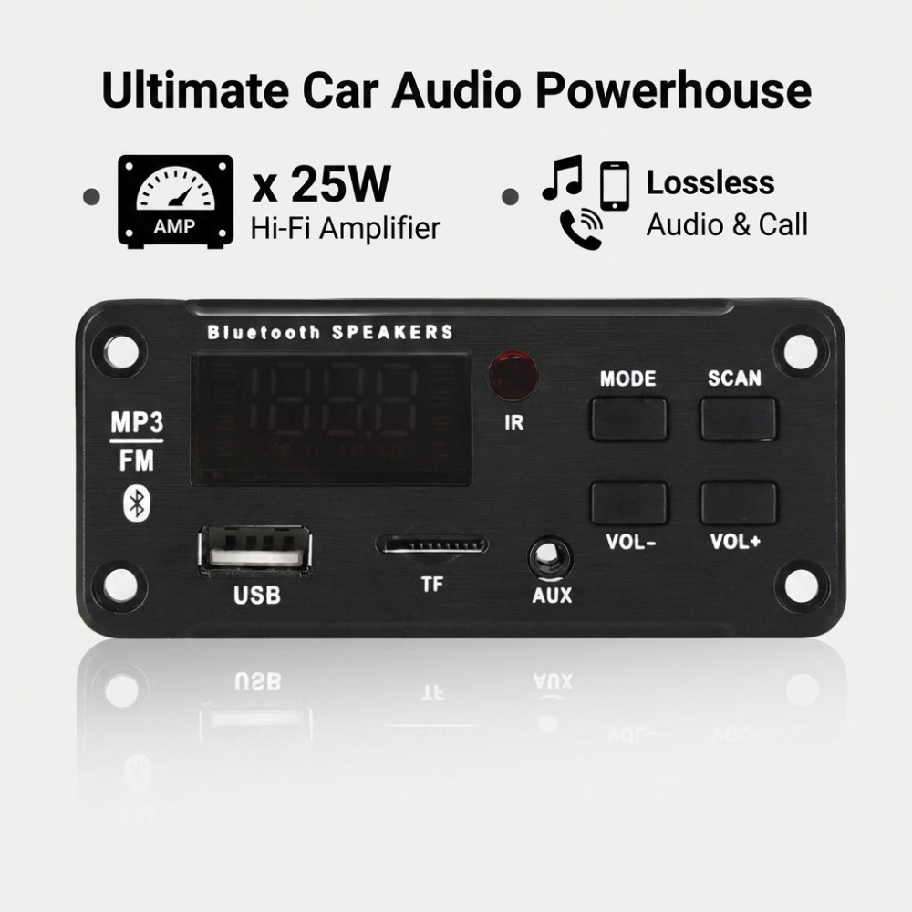 50W เครื่องขยายเสียงบลูทูธ MP3 - Audio Music To Mp3 บทวิจารณ์และราคา