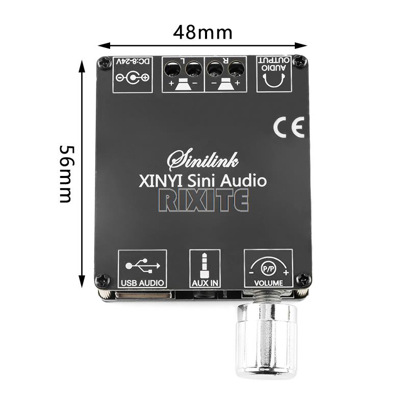 2*50W Bluetooth 5.0 เครื่องขยา - Audio Music Player App บทวิจารณ์และราคา