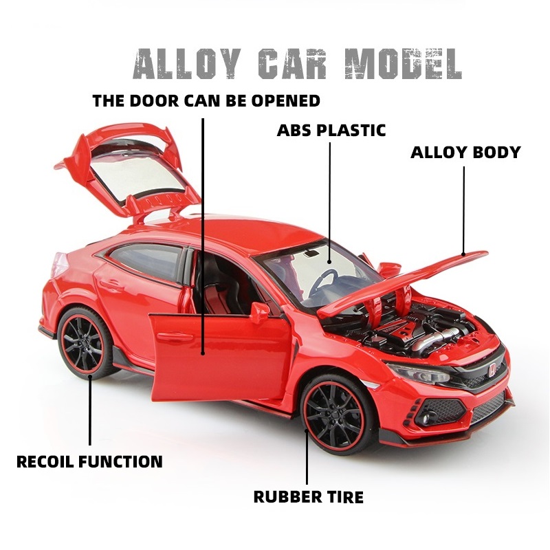 ฮอนด้า ซีวิค ไทป์ อาร์ รถจำลอง - Audio Music Car บทวิจารณ์และราคา