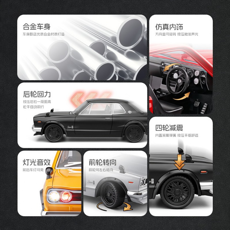 โมเดลรถนิสสัน สกายไลน์ จีที-อา - Audio Music Car บทวิจารณ์และราคา