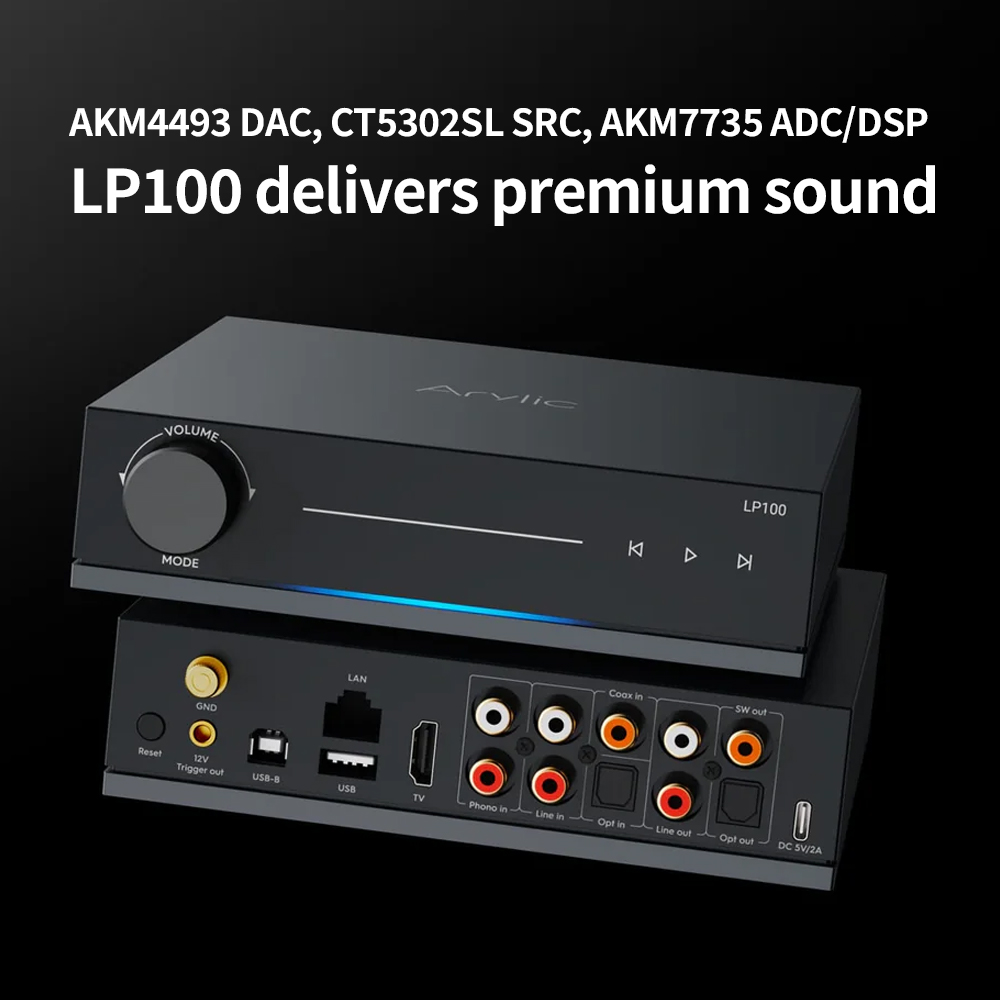 Arylic LP100 เครื่องสตรีมเพลงไ - Audio Music Google บทวิจารณ์และราคา