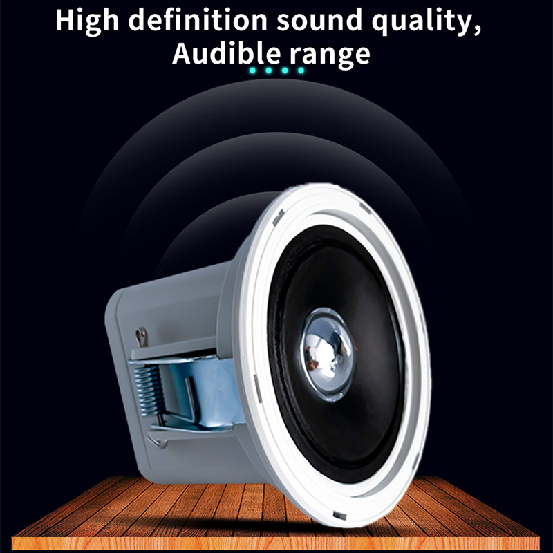 2 นิ้ว มินิ 8 โอห์มลำโพงติดเพด - Audio Music In Background บทวิจารณ์และราคา